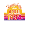 April 1984 - Birthday in April