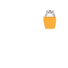 Hamster in chest pocket