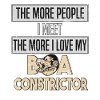Boa Constrictor Snake Love