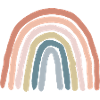 Regenbogen pastell