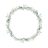 Eucalyptus wreath customizable