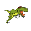 Rugby Saurus T-Rex Rugby Player Dinosaur Fan