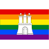 Rainbow Hamburg Flag