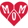 Heart Text Mom