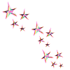 star star pattern pink symbol