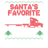 Camionneur Chauffeur de camion Noël