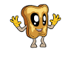 Kawaii Toast Bread