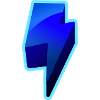 NeonBlitz Lightning Graphic Blue