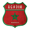 Agadir Marockos vapensköld Flaggor Design