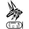 God Anubis (black)