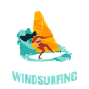 Windsurfing Windsurfen