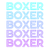 Boxer Chien Rétro