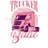 Trucker Babe Trucker Truck Driver