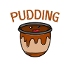 Pudding Funny Person Gift