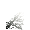 White cross with shadow