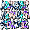 Graffiti-Alphabet