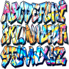 Alphabet graffiti
