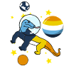 Komodowaran Astronaute Aroace
