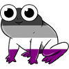 Asexual Frog Asexual