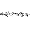 flowers line line planting