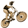 Mountainbiken bergab