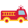 Feuerwehrauto mit Leiter