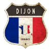 Dijon France Armoiries Drapeaux Design