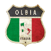 Olbia Italie Armoiries Drapeaux Design