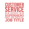 "Customer Service Superhero | Service-Management"
