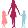 Mama 2 children