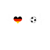 Allemagne Football Heartbeat