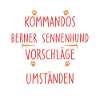 Berner Sennenhund Kommandos