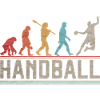 Handball Evolution Handballspieler Geschenk