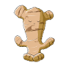 Funny Yoga Vegetable Meditating Ginger