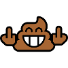 Emoji Poop Stinkfingers 3c