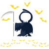 Grim Reaper Skeleton Ficphilia. Poison