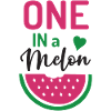 Un dans un melon