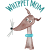 Whippet Mom - brown whippet
