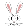 Bunny Bunny Easter Bunny Grunge