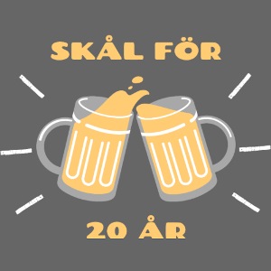 skål för 20 år