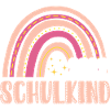 Mädchen Schulkind 2022 Regenbogen
