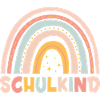 Schulkind Bunter Regenbogen
