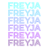 Freyja Goddess Wicca Pagan Retro