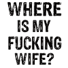 Where Is My Fucking Wife ?
