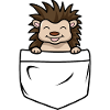 Hedgehog in your pocket
