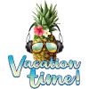 Vacation time - Holiday time - Pineapple