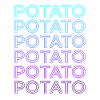 Pomme de terre rétro