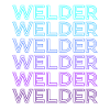 Welder Welding Welding Retro
