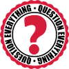 Question Everything Stamp