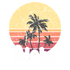 Aloha - Hawaii Surfing Retro Sunset